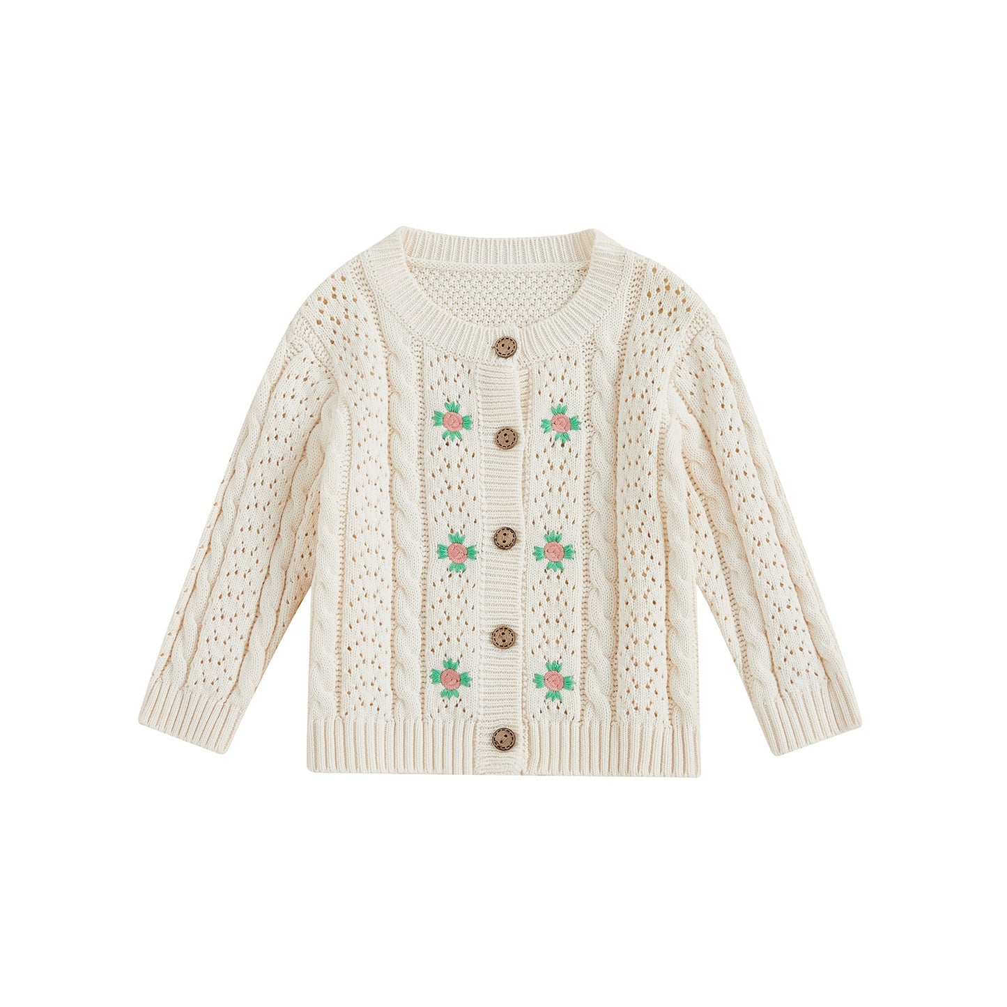 Children's Cardigan with flowers