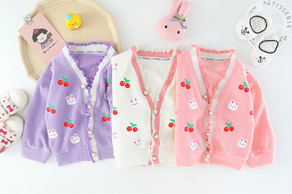 Children's set 3 pieces cherry