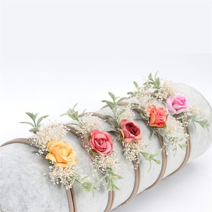 Headband with Rose