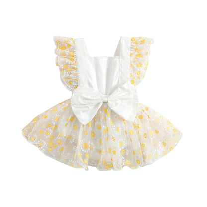 Delicate Baby dress with lace