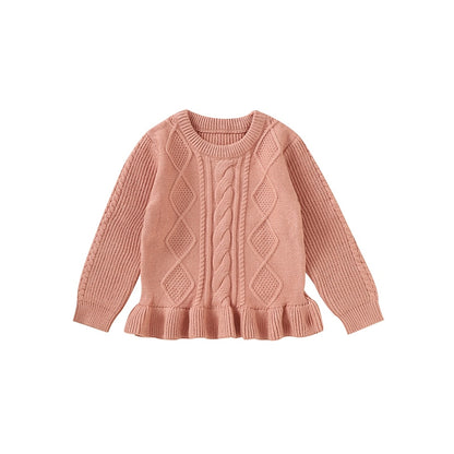 Pink baby sweater