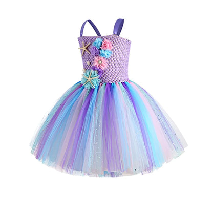 Children's Party Dress Sea Bottom