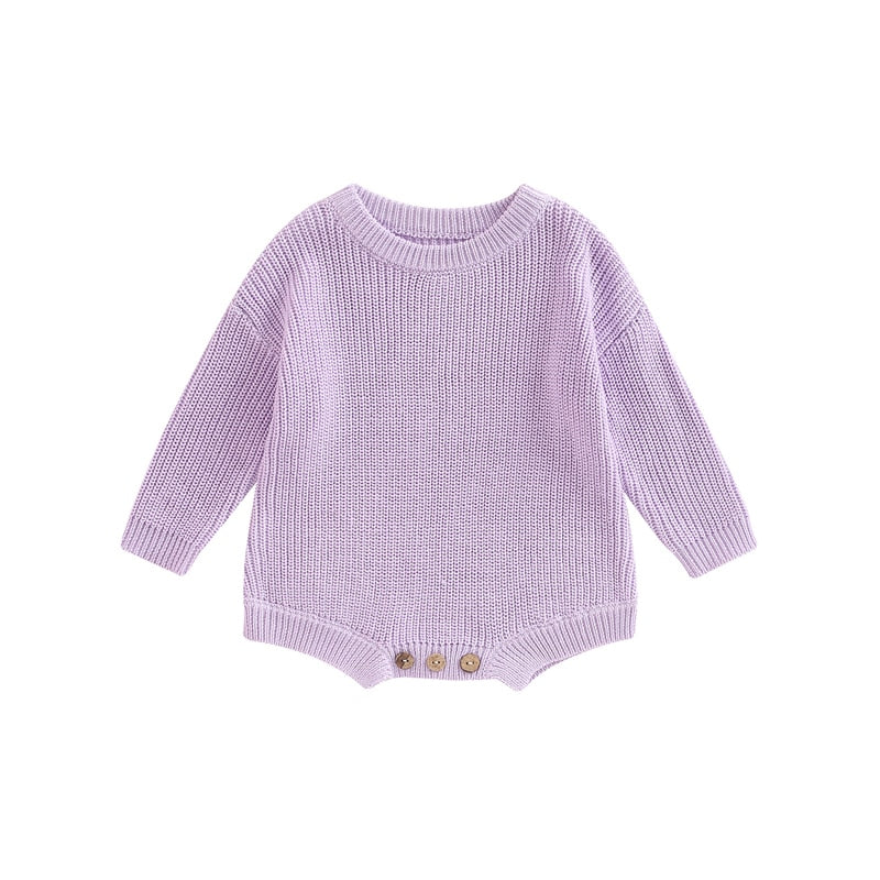 Baby basic overalls sweater