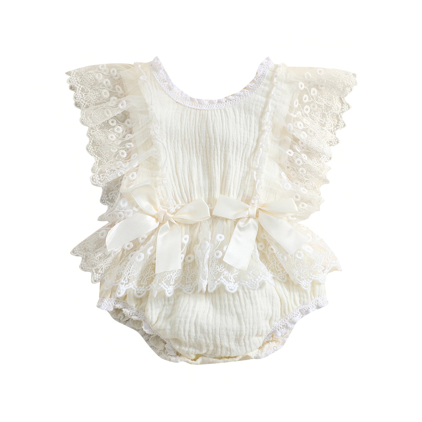 Floral Lace Bodysuit for baby