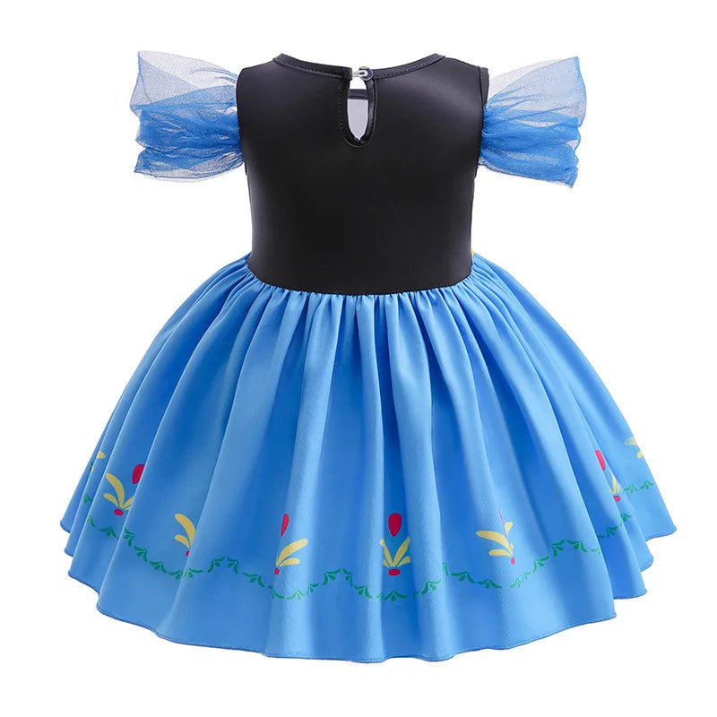 Vestido De Festa Infantil Frozen