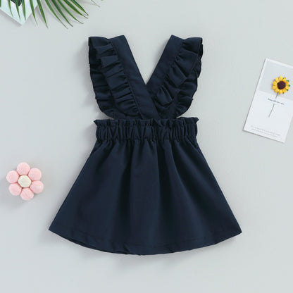 Children's Blue Dress with Bears