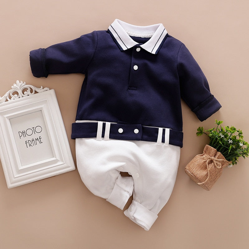 Jumpsuit for Baby with collar