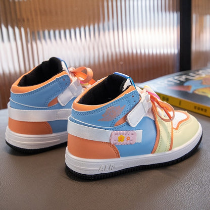 Children's sneakers with lollipop