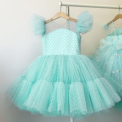 Children's Lace Party Dress