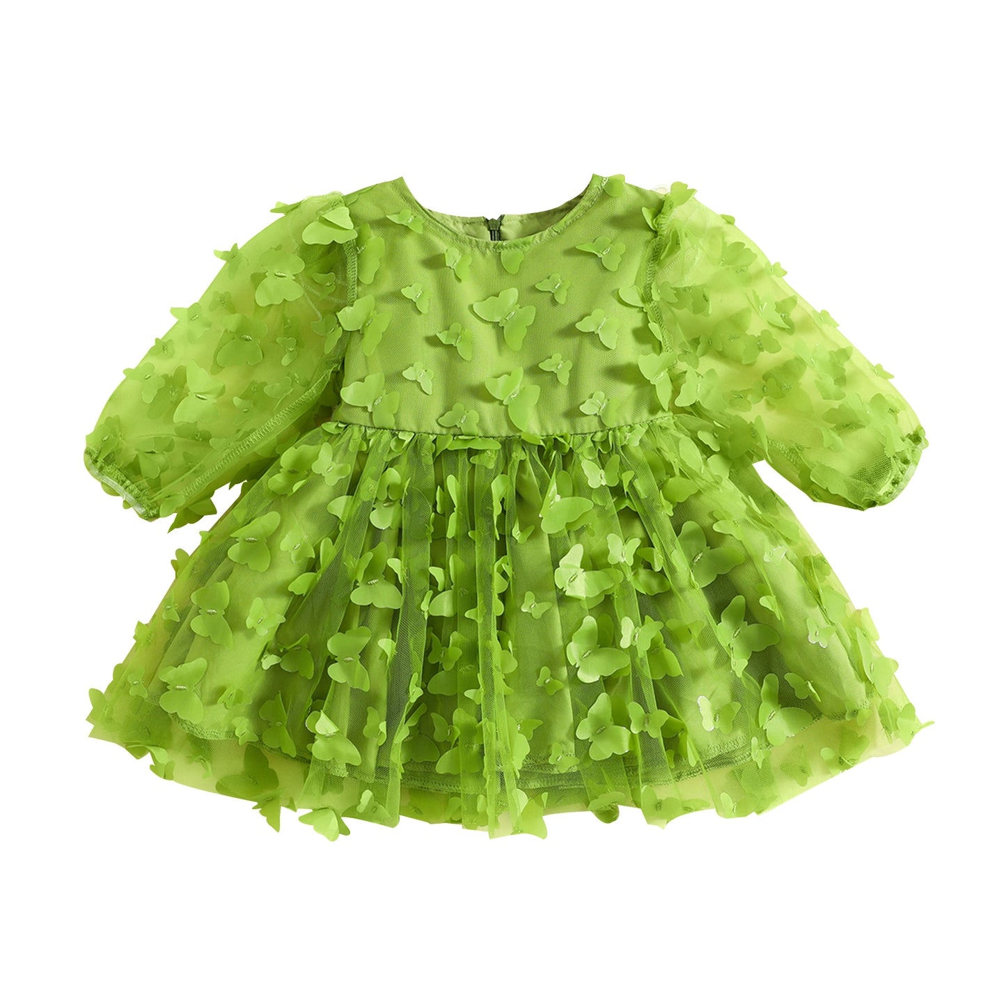 Butterfly long sleeve Baby Dress