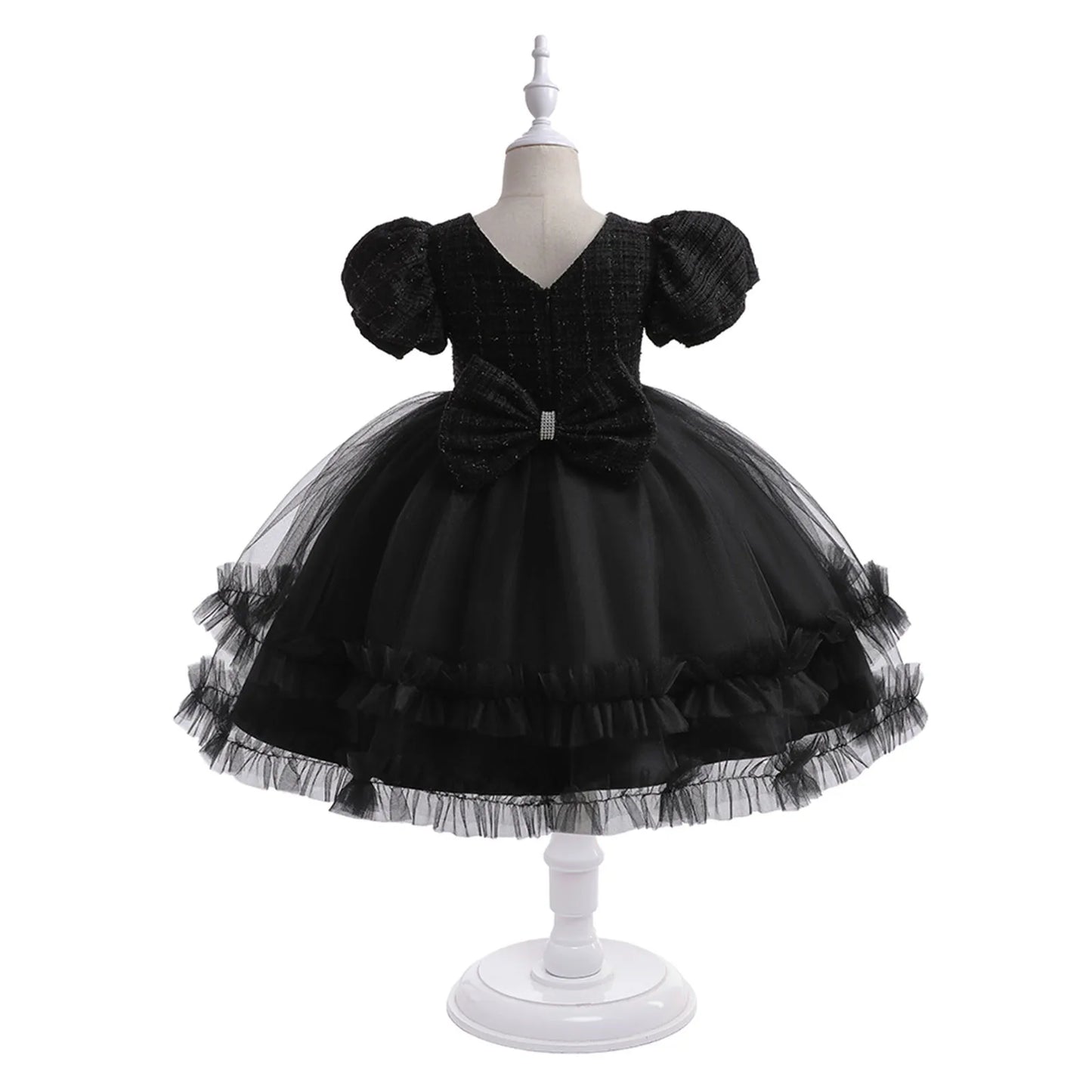 Children's black witch dress