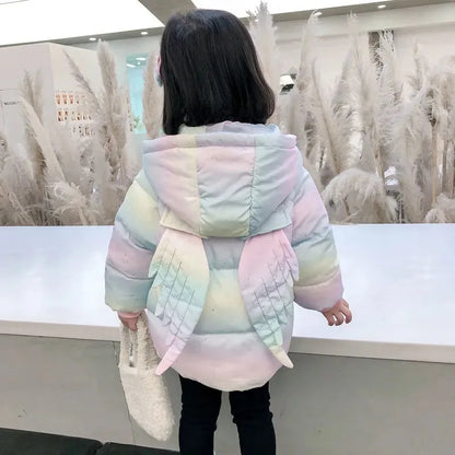 Women's Colorful Wings Children's Jacket