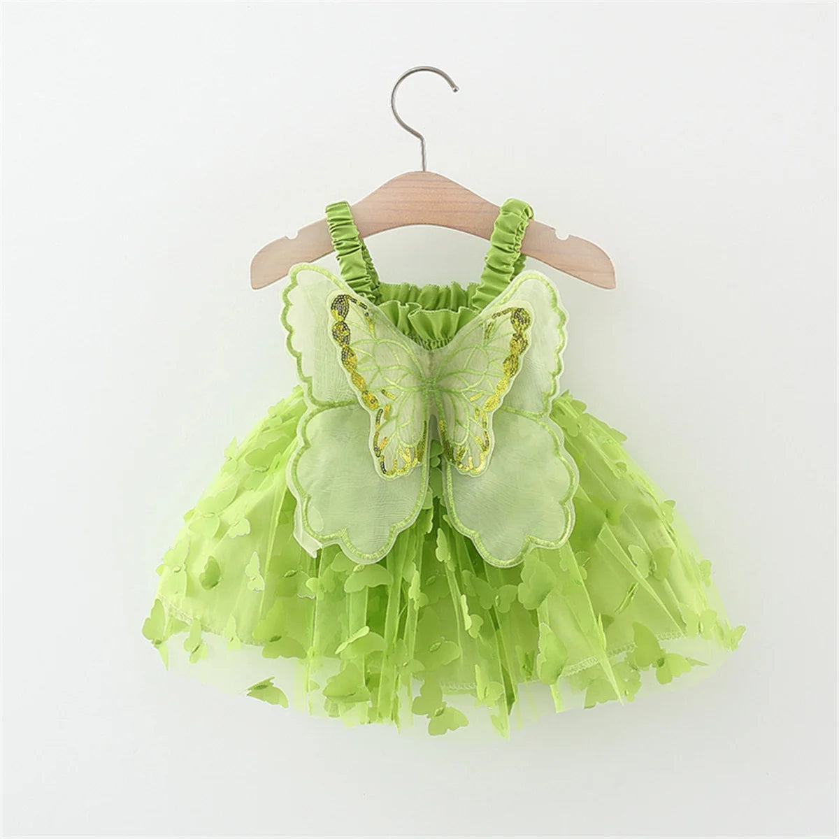 Children's Tulle Dress Wing Butterflies