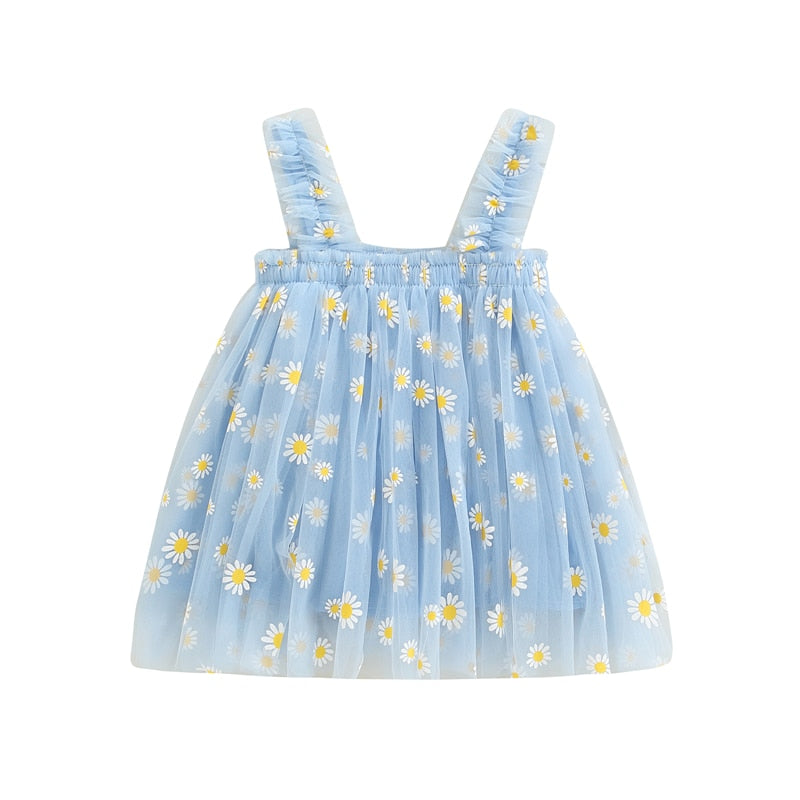 Daisy tulle baby dress