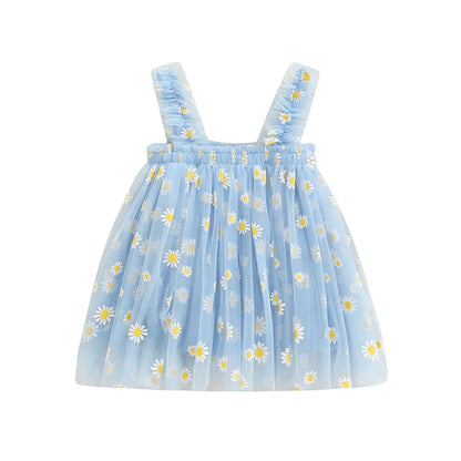 Daisy tulle baby dress