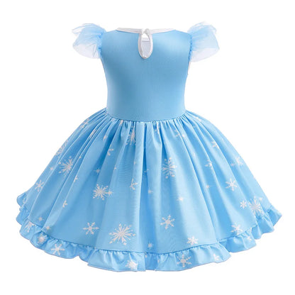 Vestido De Festa Infantil Frozen