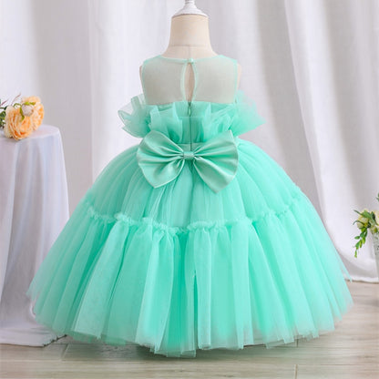 Tulle and lace Tiered Princess Dress