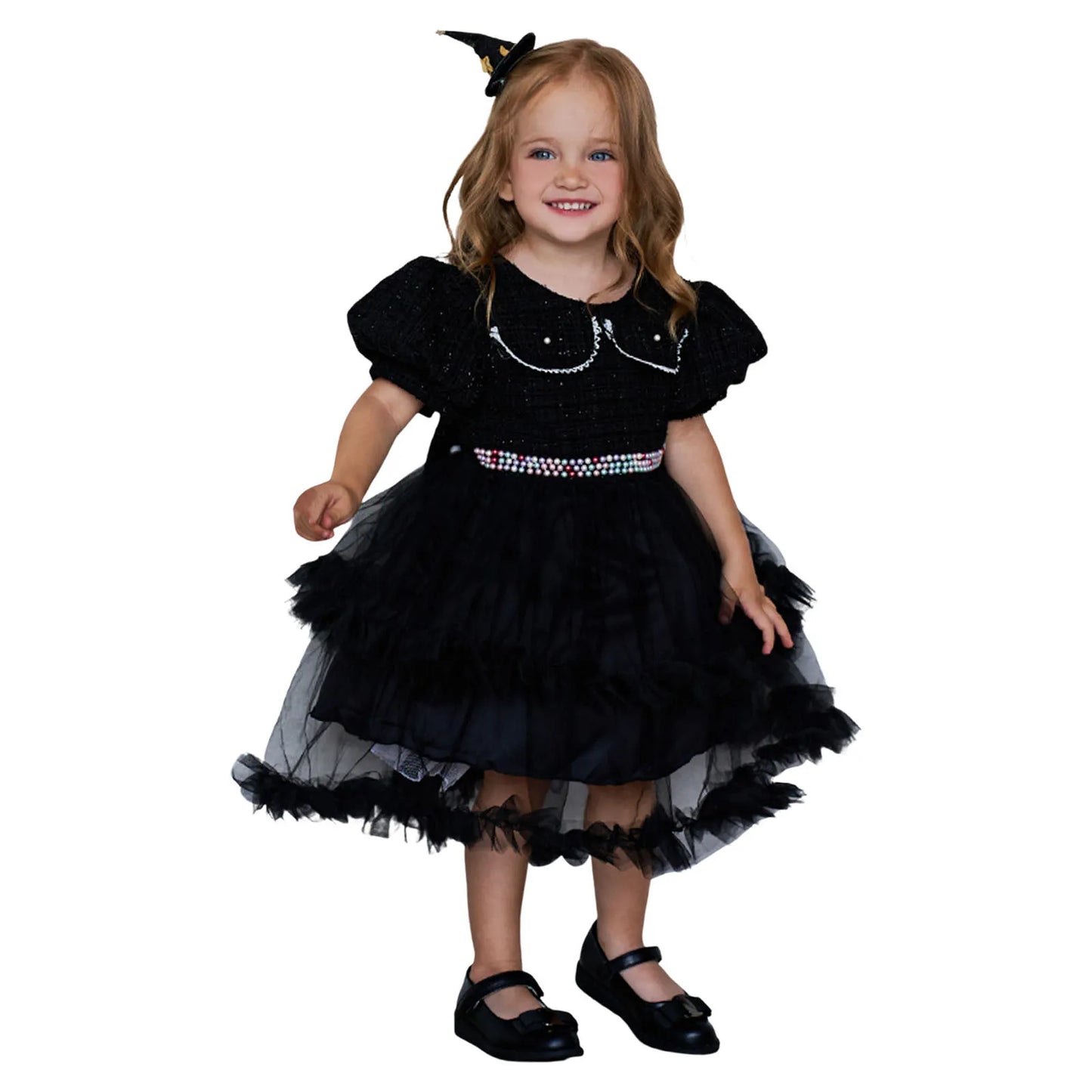 Children's black witch dress