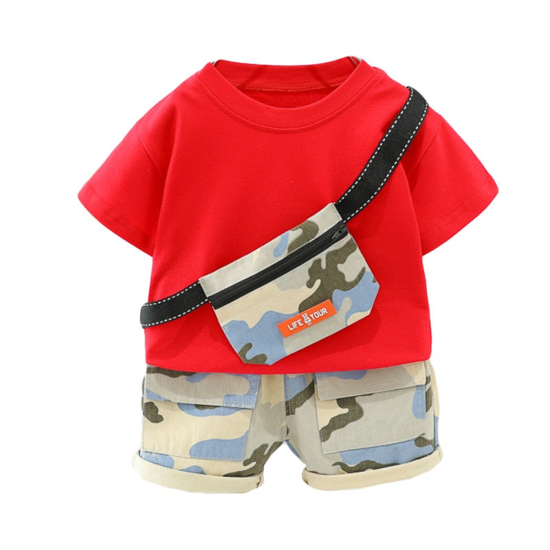 Children's summer set with bag