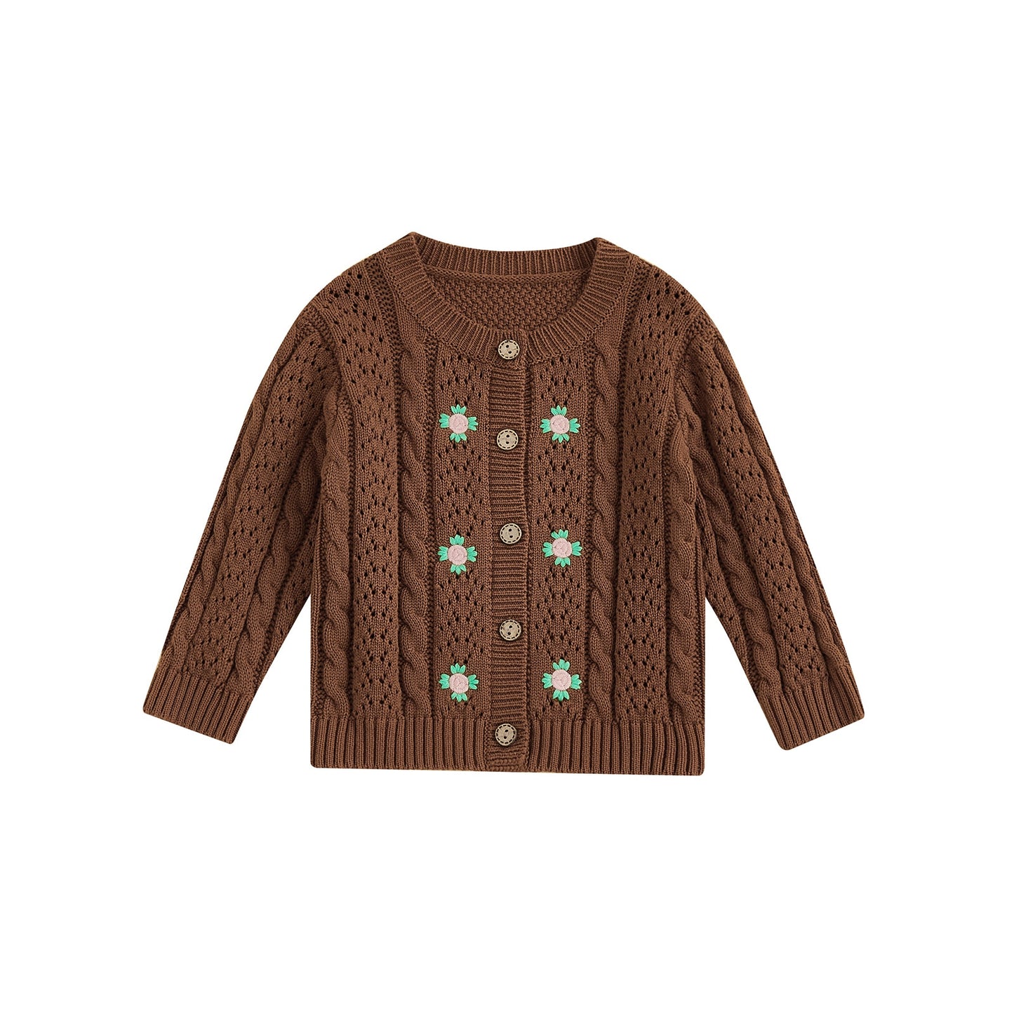 Children's Cardigan with flowers