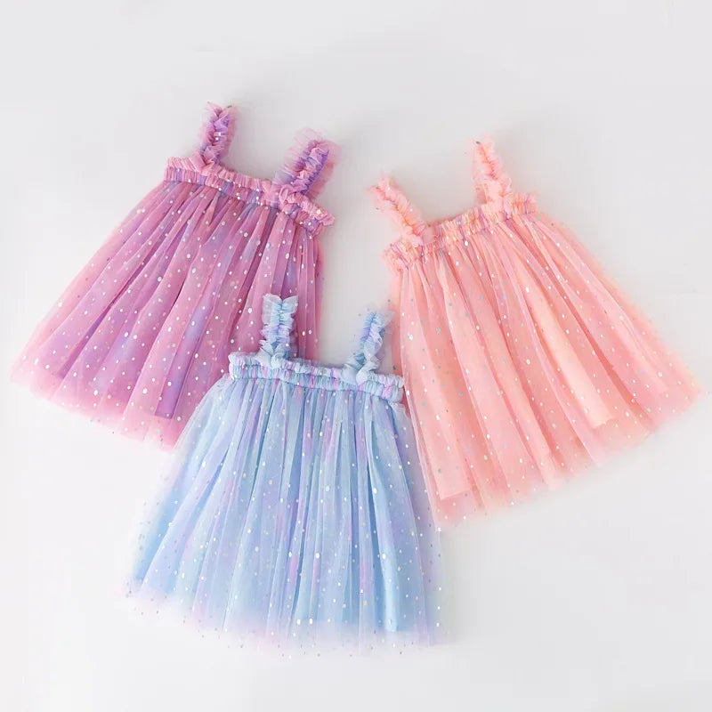 Children's Polka Dot Tulle Dress