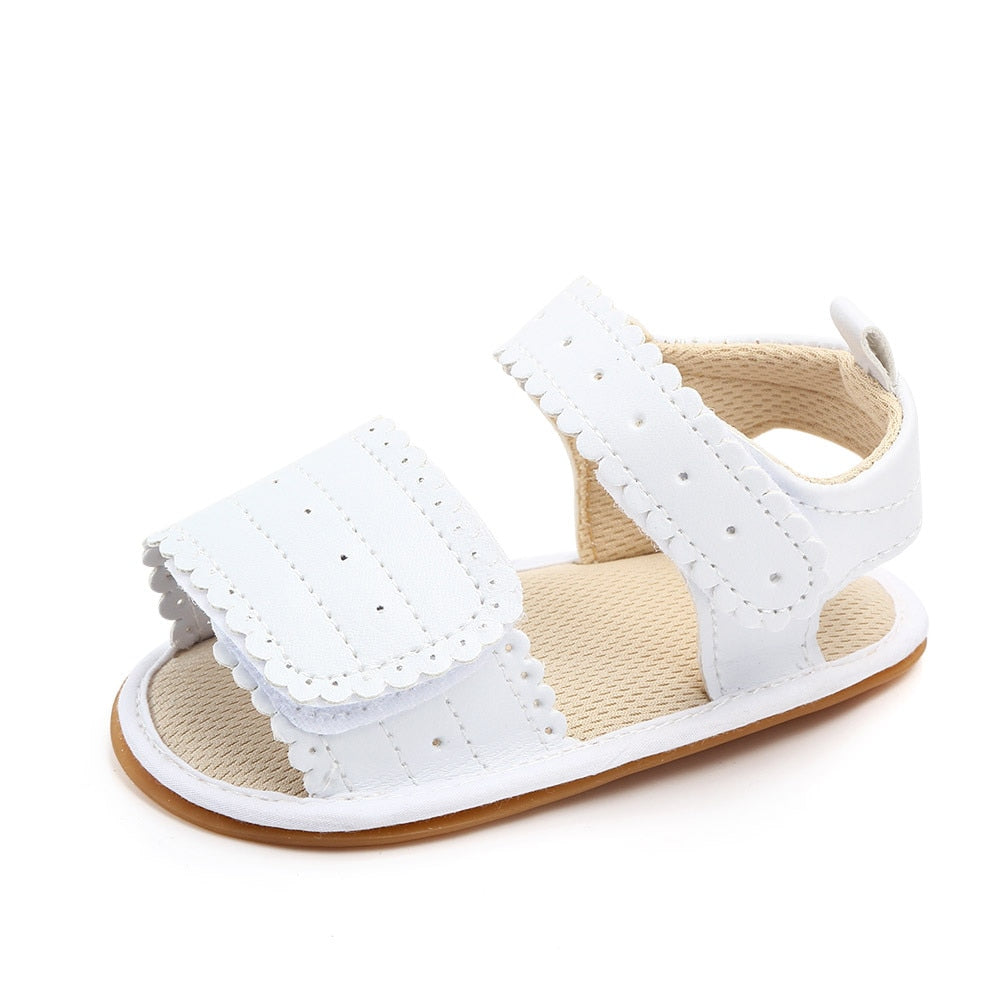 Delicate vintage baby sandal