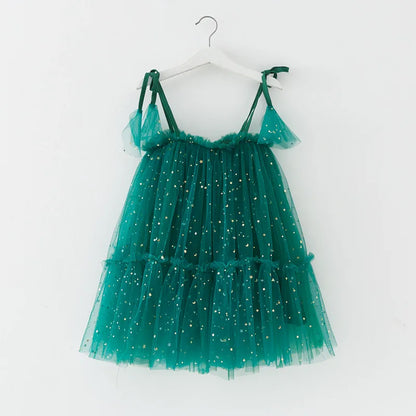 Christmas Tulle Infant Dress