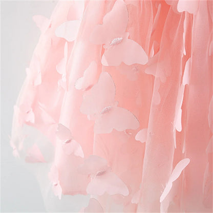 Children's Tulle Dress Wing Butterflies