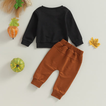 Halloween Set Long Sleeve Pumpkin