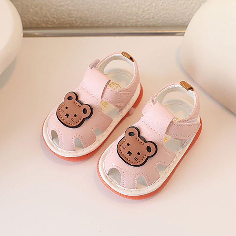 Teddy Bear Baby Sandals