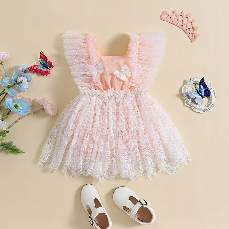 Children's Dress Butterflies and Tulle