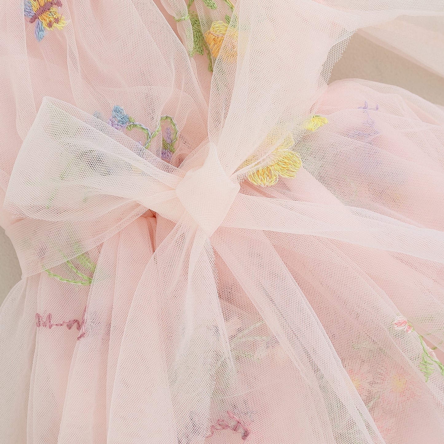 Delicate tulle children's body dress + headband