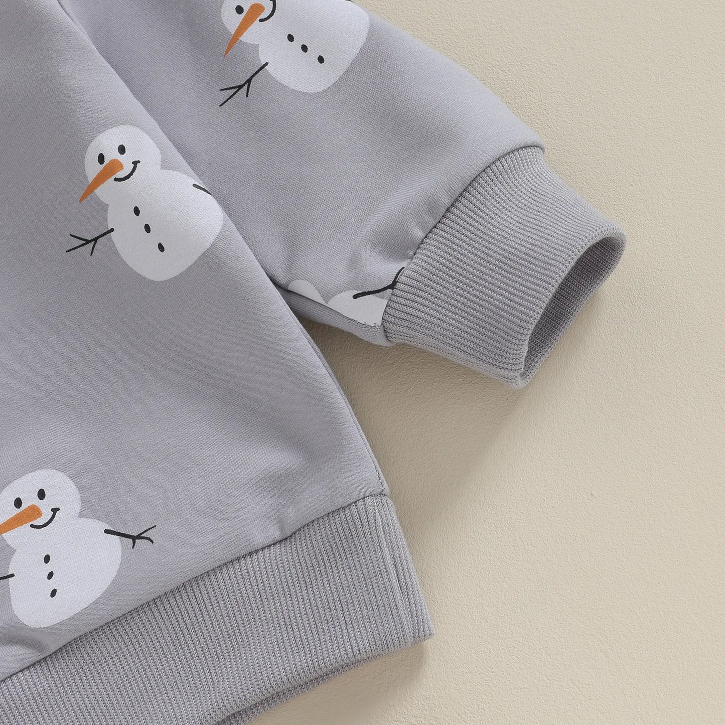 Snowman cold-weather blouse