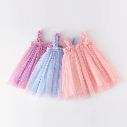 Children's Polka Dot Tulle Dress