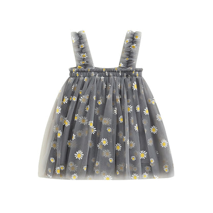 Daisy tulle baby dress