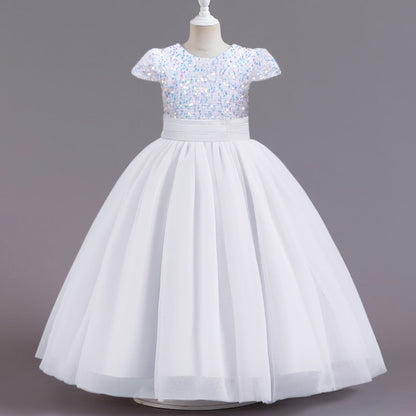 Glitter party dress for kids