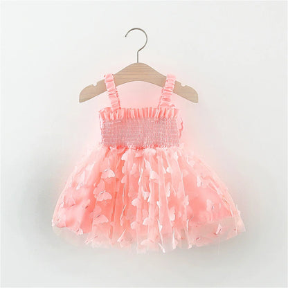 Children's Tulle Dress Wing Butterflies