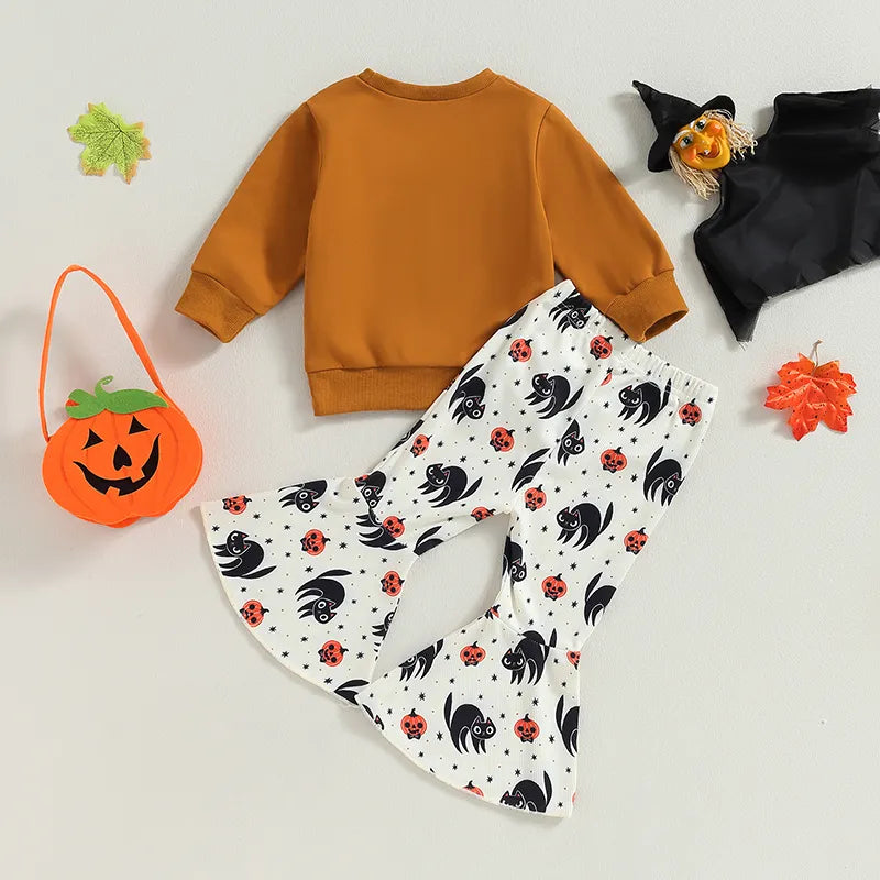 Halloween Set Pumpkin Black Cat