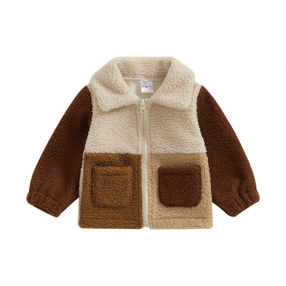 Children's brown coat