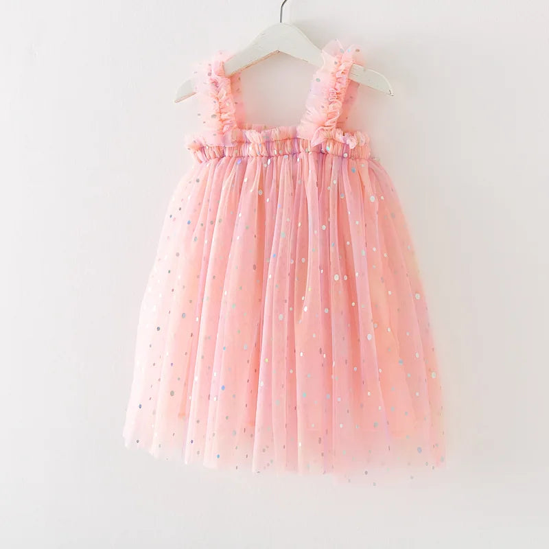 Children's Polka Dot Tulle Dress