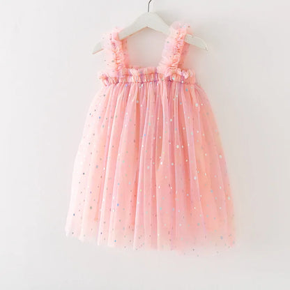 Children's Polka Dot Tulle Dress