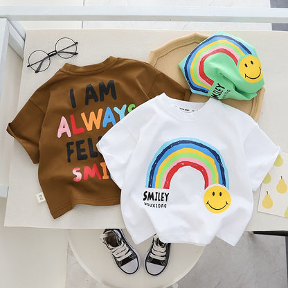 Children's rainbow summer set