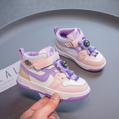 Astronaut girl kids sneakers