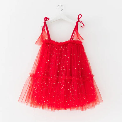 Christmas Tulle Infant Dress