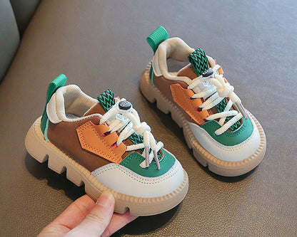 Children's Colors Lace-up Sneakers