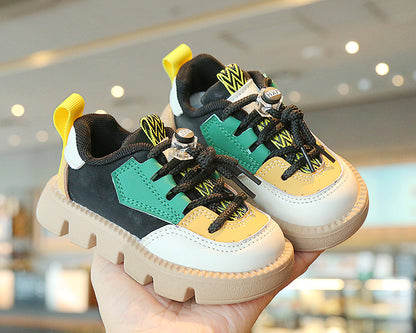 Children's Colors Lace-up Sneakers