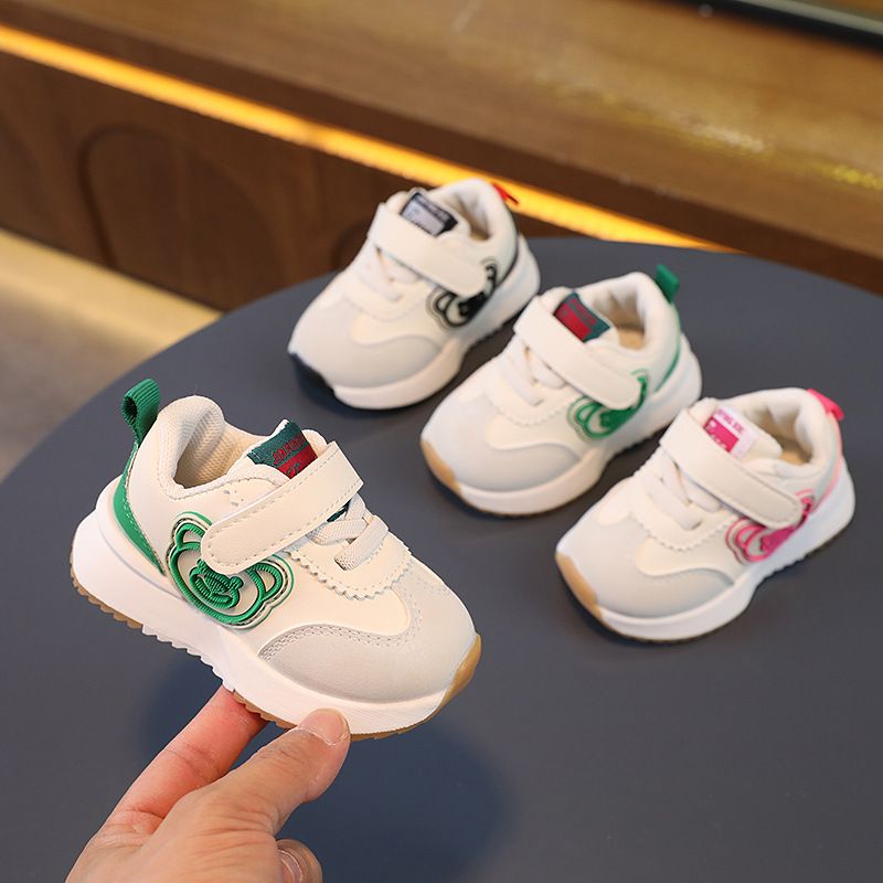 Children's Velcro Bear Sneakers