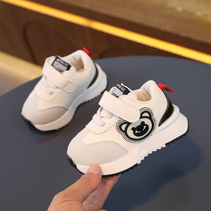 Children's Velcro Bear Sneakers