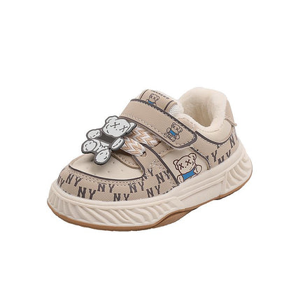 Children's NY Bear and Velcro Sneakers