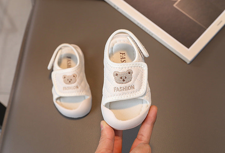 Baby teddy bear sandal